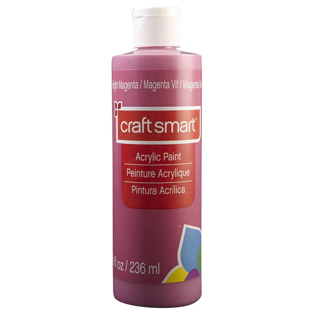 Acrylic Paint By Craft Smart 8oz Michaels Acrylic Paint By Craft Smart 8oz Michaels